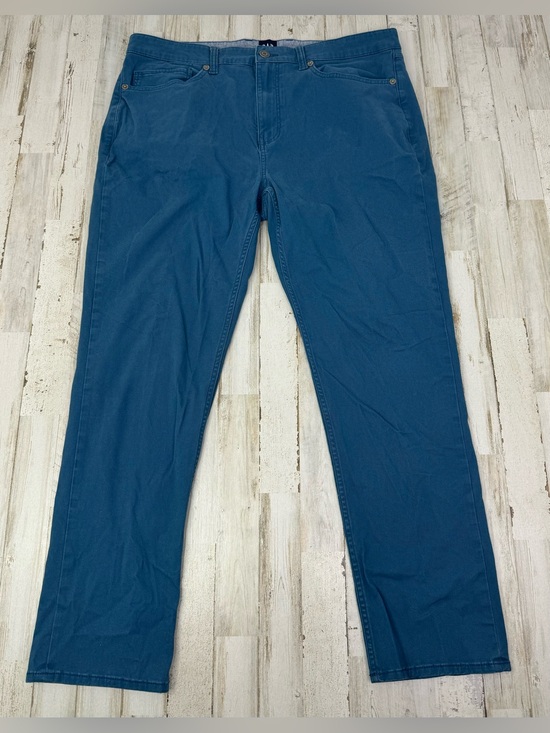 Other - Gap Mens Straight Leg Pants Khaki Blue Size 38x29 Button Zip Close